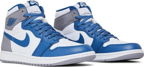 Nike Mens Air Jordan 1 Retro High OG Sneakers - 'True Blue'