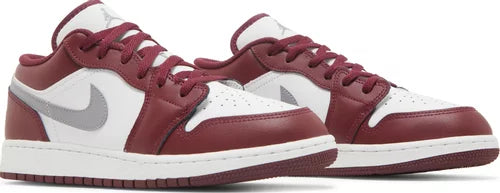 Nike Grade School Womens Air Jordan 1 Low Sneakers - 'Bordeaux'