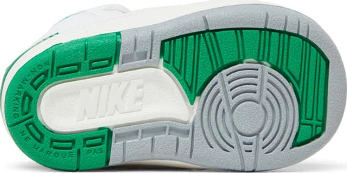 Nike Toddlers Air Jordan 2 Retro Sneakers - 'Lucky Green'