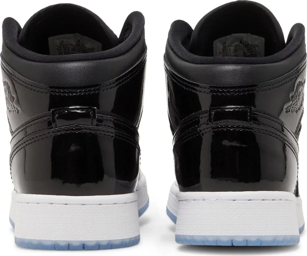 Nike Grade School Womens Air Jordan 1 Mid SE Sneakers - 'Space Jam'