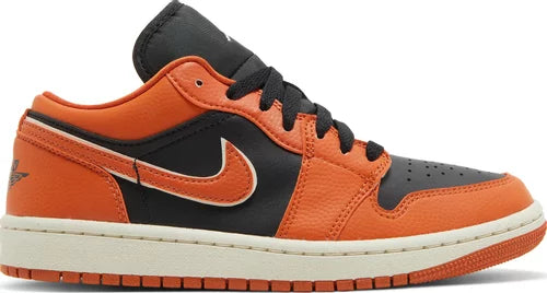 Nike Womens Air Jordan 1 Low SE Sneakers - 'Sport Spice'
