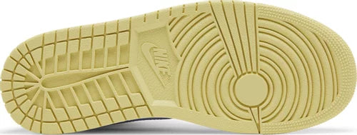 Nike Womens Air Jordan 1 Mid Sneakers - 'Lemon Wash'