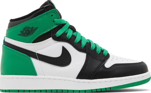 Nike Grade School Womens Air Jordan 1 Retro High OG Sneakers - 'Lucky Green'