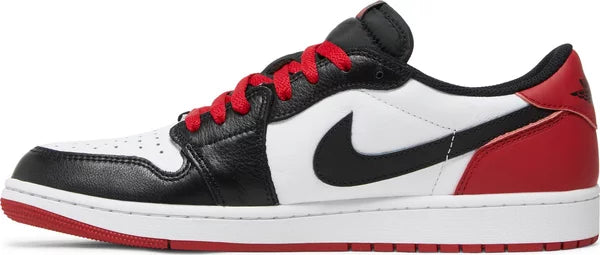Nike Mens Air Jordan 1 Retro Low OG Sneakers - 'Black Toe'