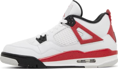 Nike Grade School Womens Air Jordan 4 Retro Sneakers - 'Red Cement'