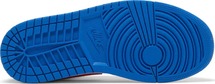 Nike Womens Air Jordan 1 Low Sneakers - 'Sport Blue Gym Red'