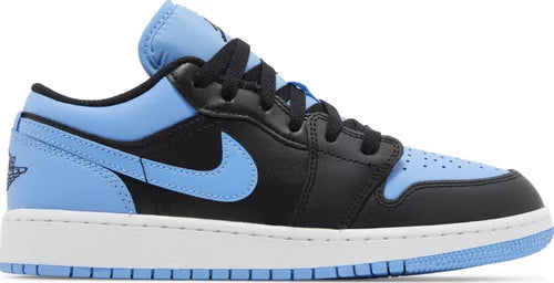 Nike Grade School Womens Air Jordan 1 Low Sneakers - 'University Blue'