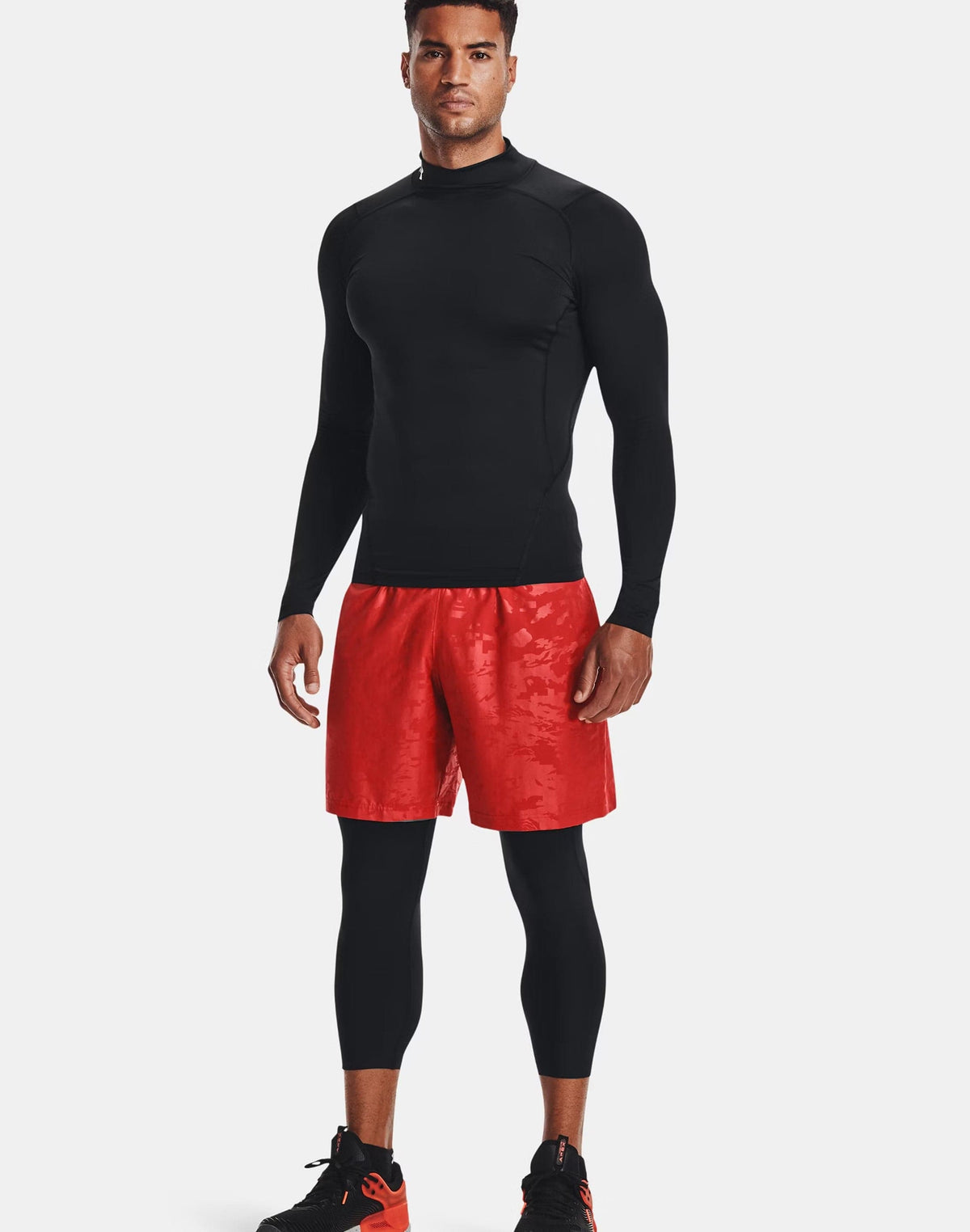 Under Armour HeatGear Mock Long-Sleeve Shirt
