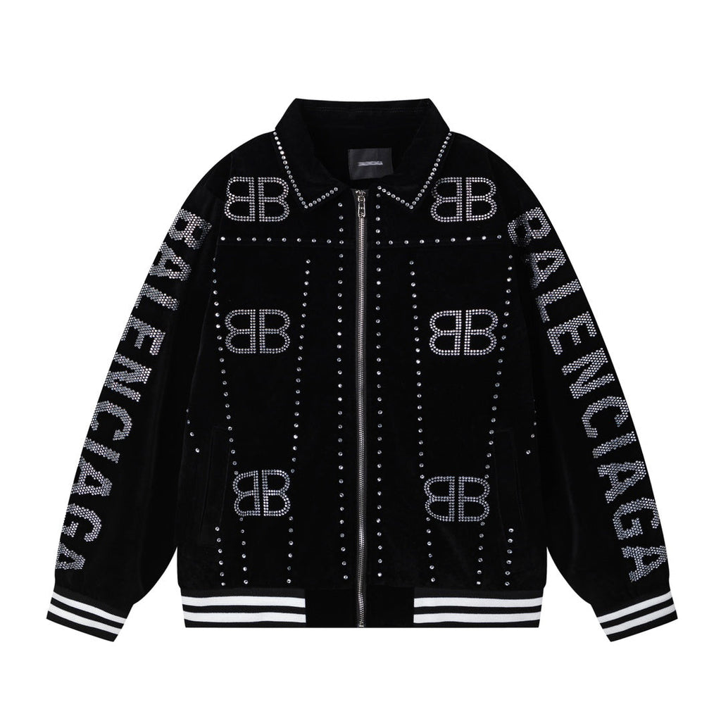 Balenciaga  Men's Baseball Jacket