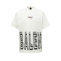 Balenciaga Split Wordmark T-Shirt in White