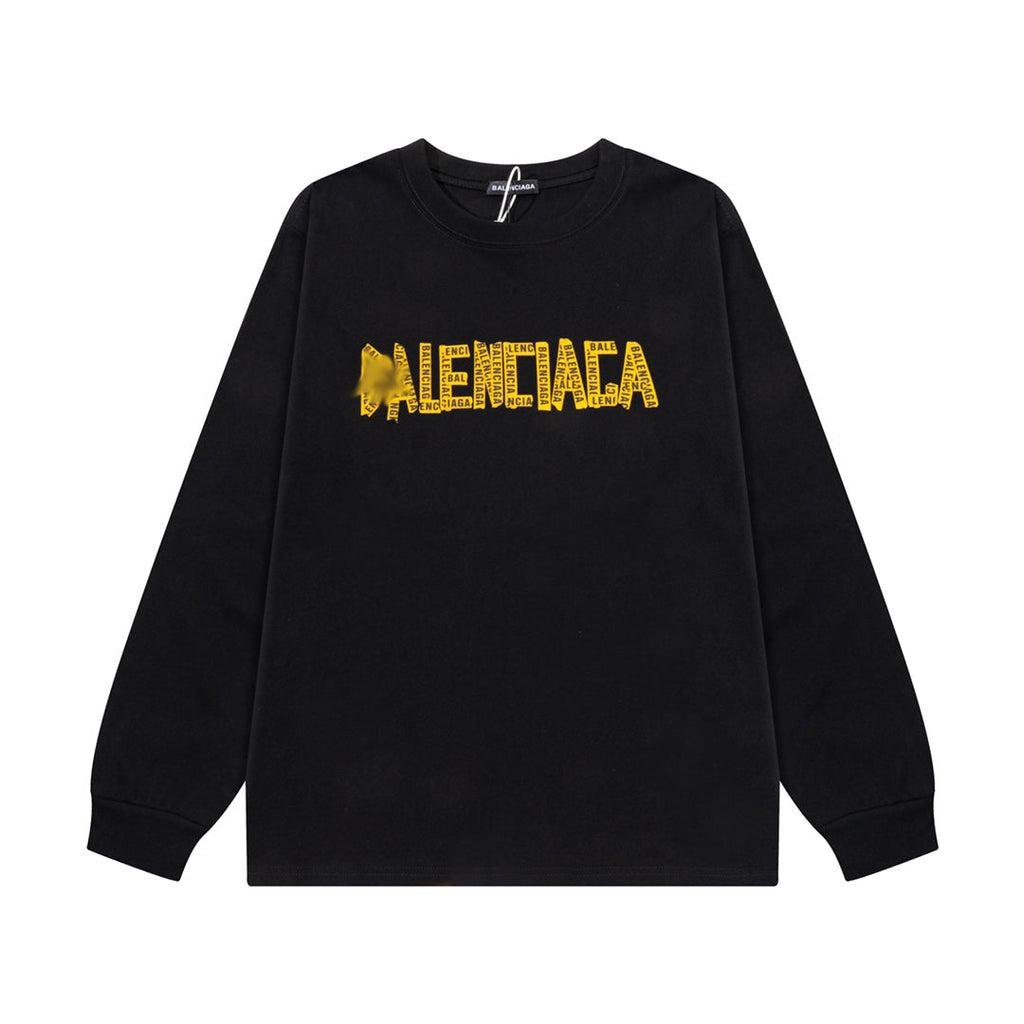Balenciaga Couples Print Sweatshirt
