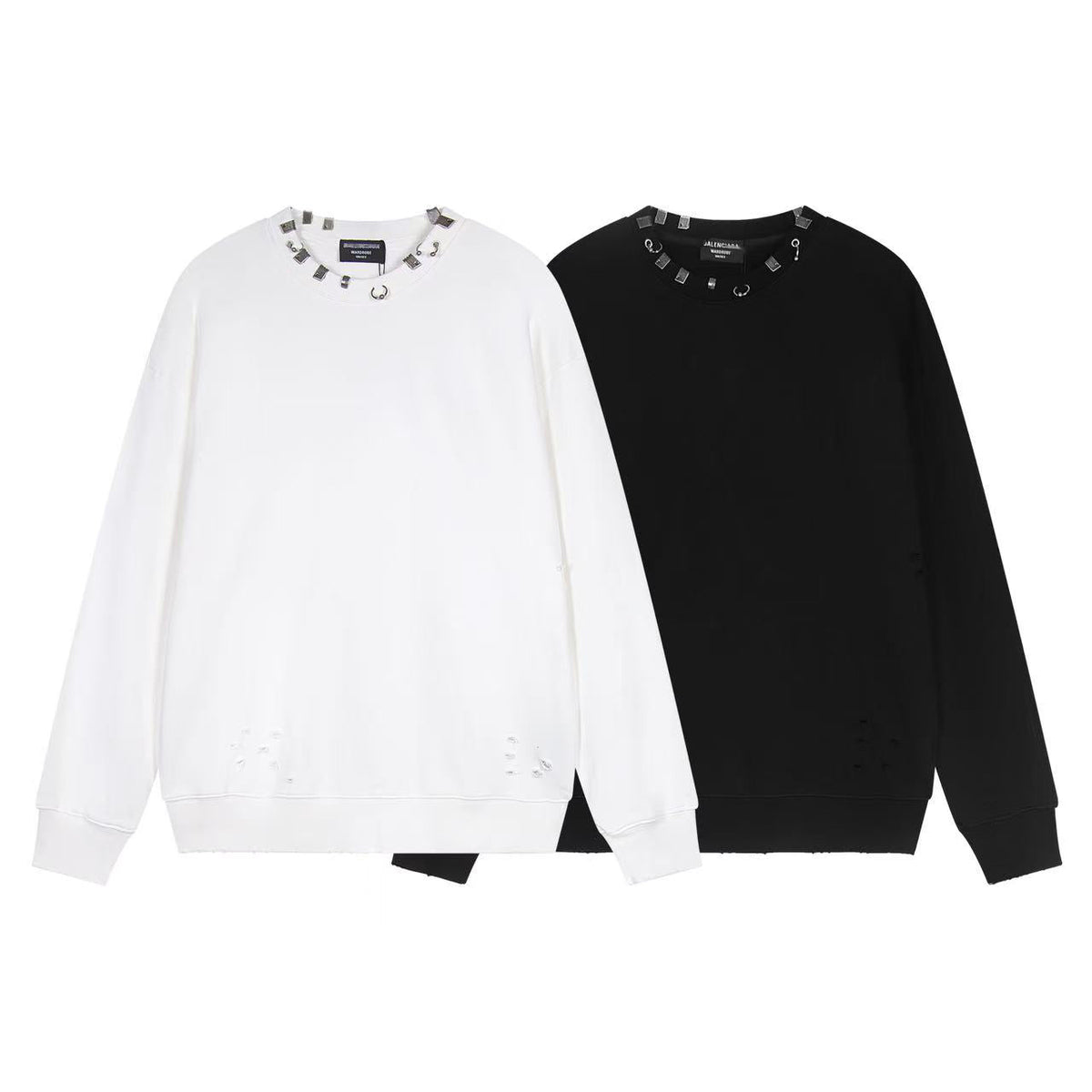 Balenciaga Couples Crew Neck Hoodie