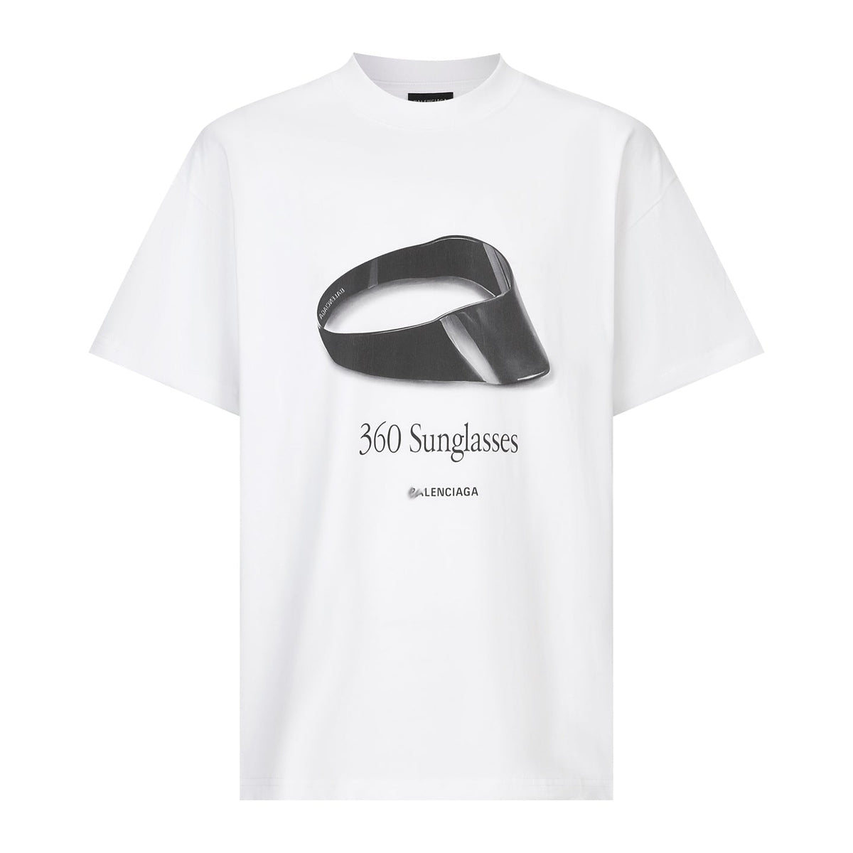 Balenciaga 360 Sunglasses Print T-Shirt in White
