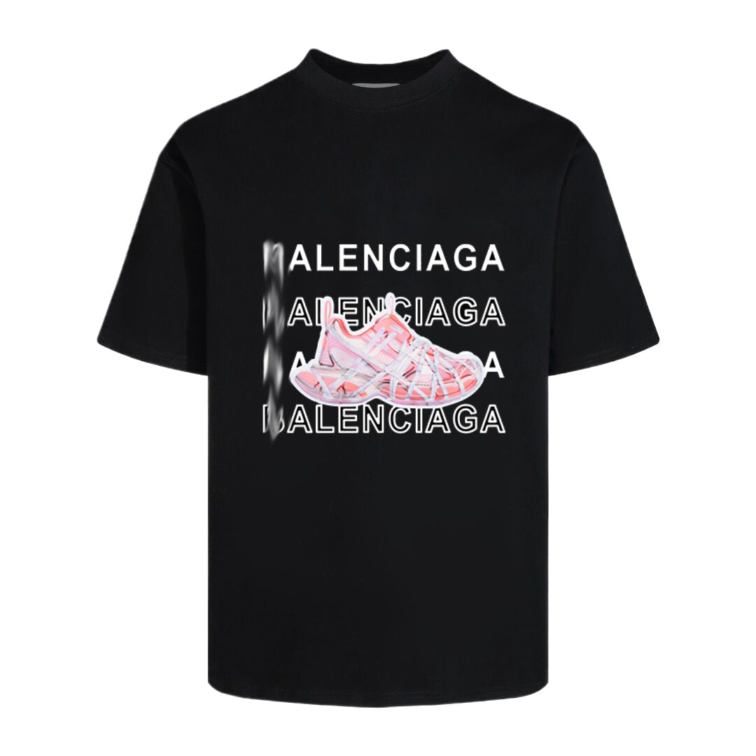 Balenciaga Track Sneaker Logo T-Shirt in 3 Colors