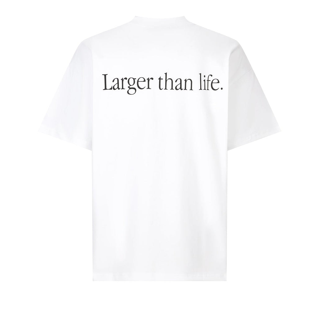 Balenciaga The Carrie Bag Print T-Shirt in White