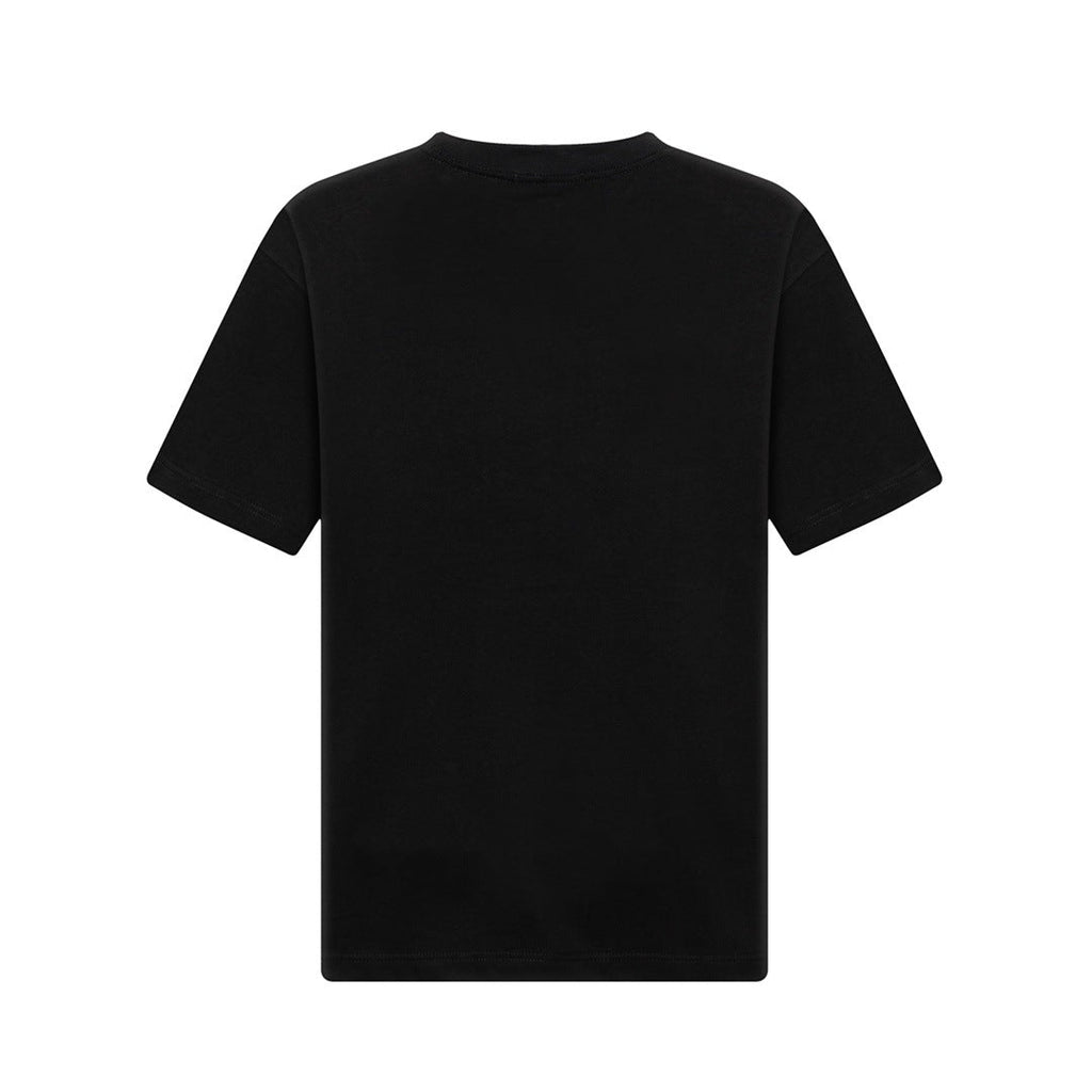 Balenciaga Yellow B Graphic T-Shirt in Black & White