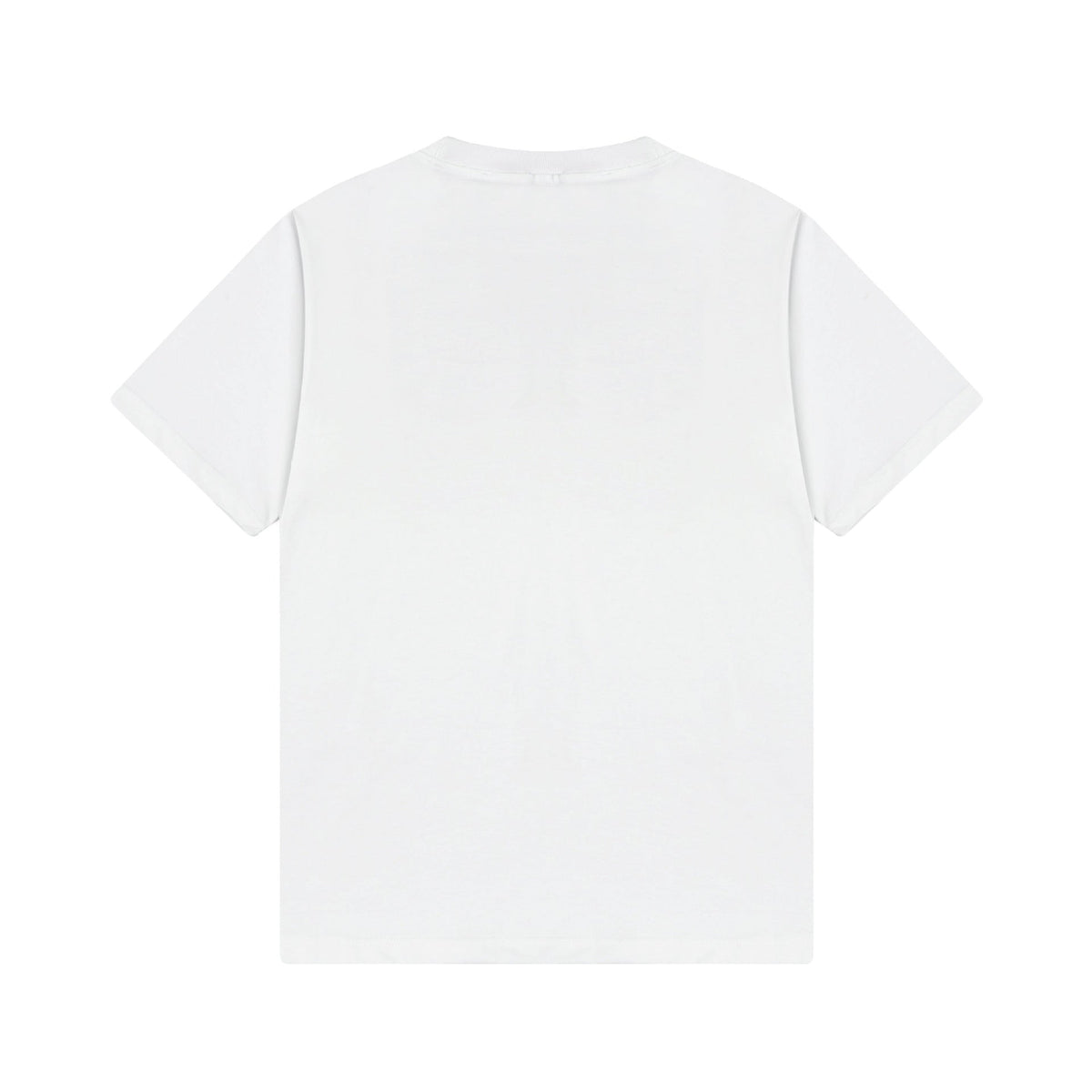 Balenciaga Wrap-Around Logo T-Shirt in White & Red
