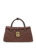 Zanellatotop-handles clasp-closure tote bag