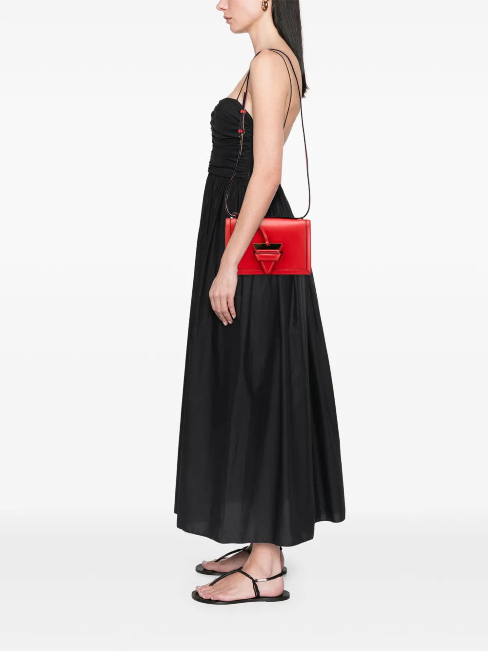 Pre-OwnedLoewe Pre-Owned2015 Medium Leather Barcelona crossbody bag