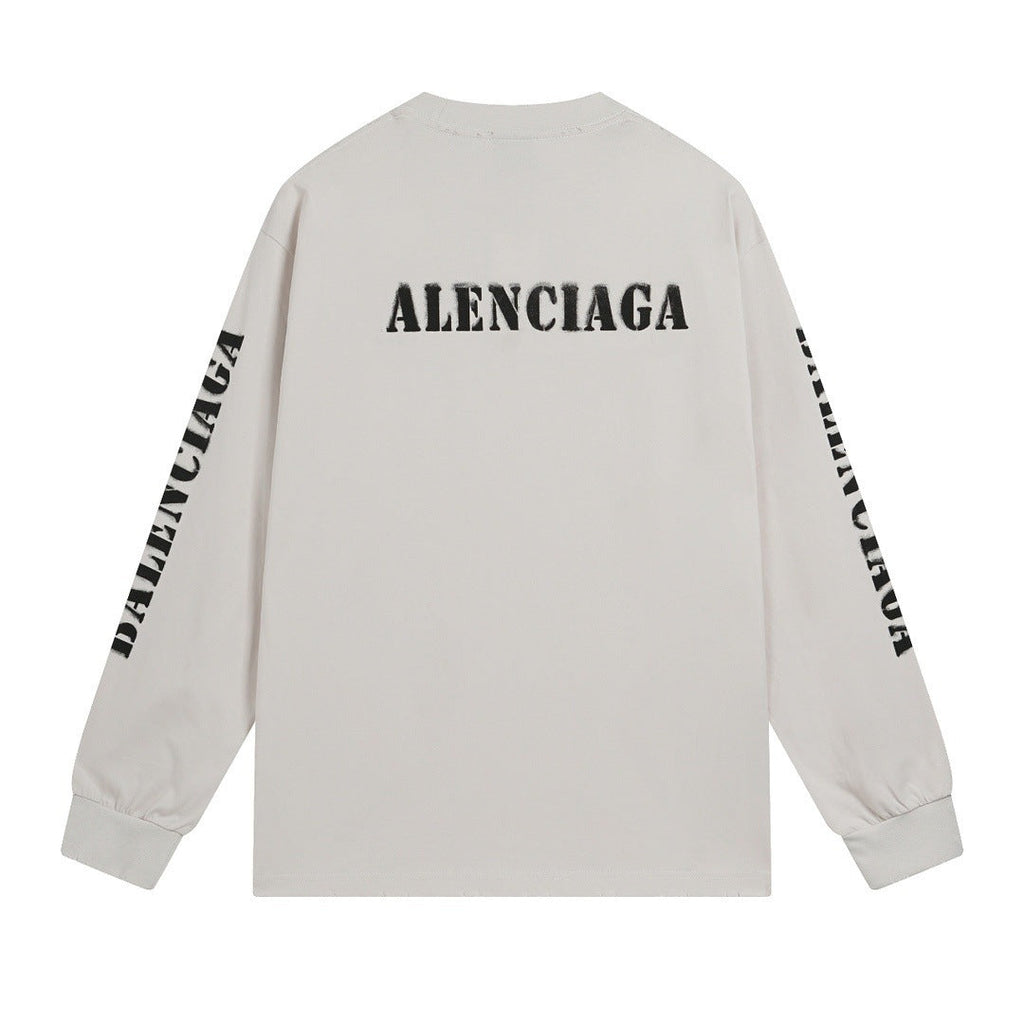 Balenciaga Couples Loose Fit Hoodie