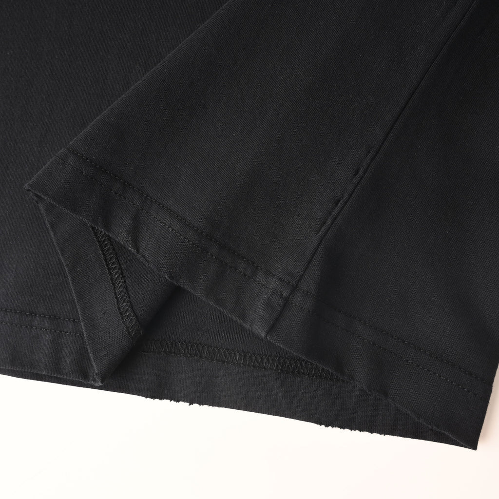 Balenciaga Avenue George V Photo Print T-Shirt in Black