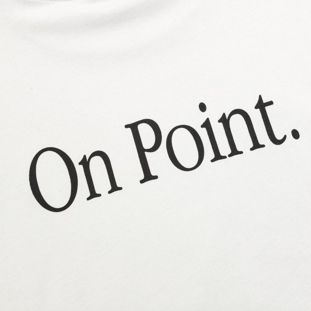 Balenciaga Knife Pump Graphic T-Shirt in Light Gray