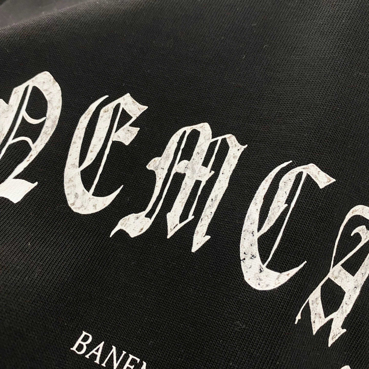 Balenciaga Gothic Arch Logo T-Shirt in Black
