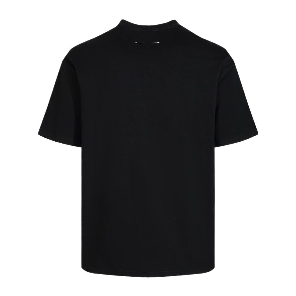 Balenciaga Two-Tone Crayon BB Monogram T-Shirt in Black & White