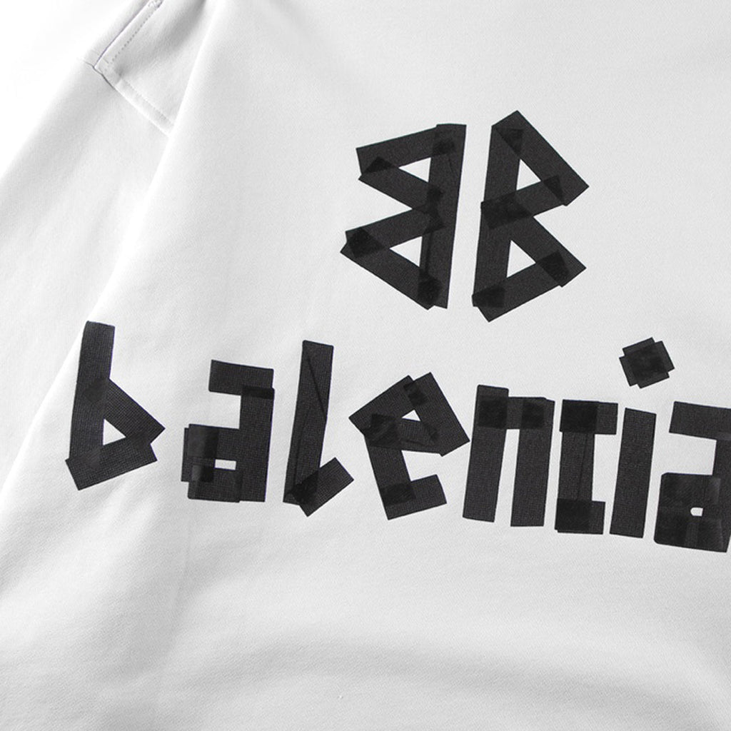 Balenciaga Print LOGO Hoodie