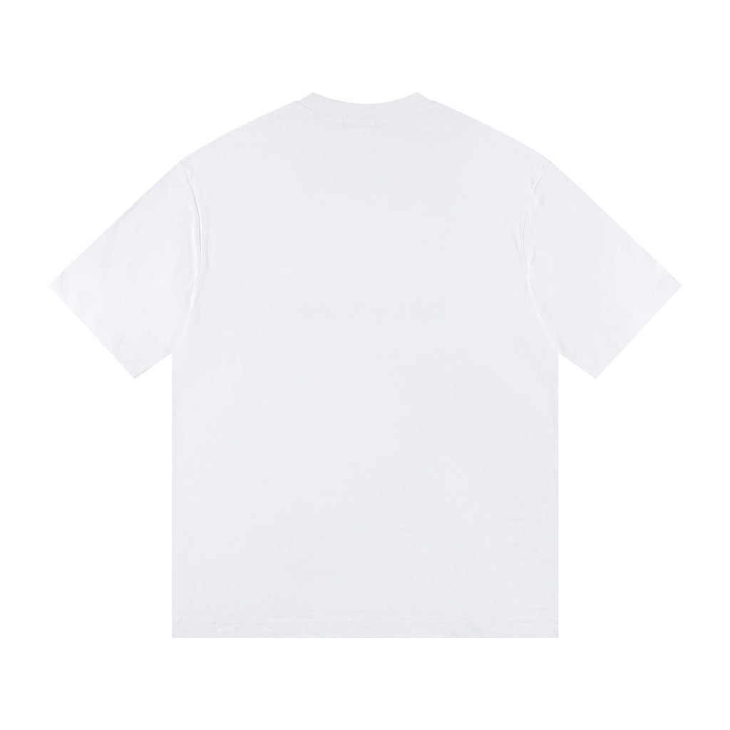 Balenciaga 8-Ball & Pear Collage T-Shirt in Black & White