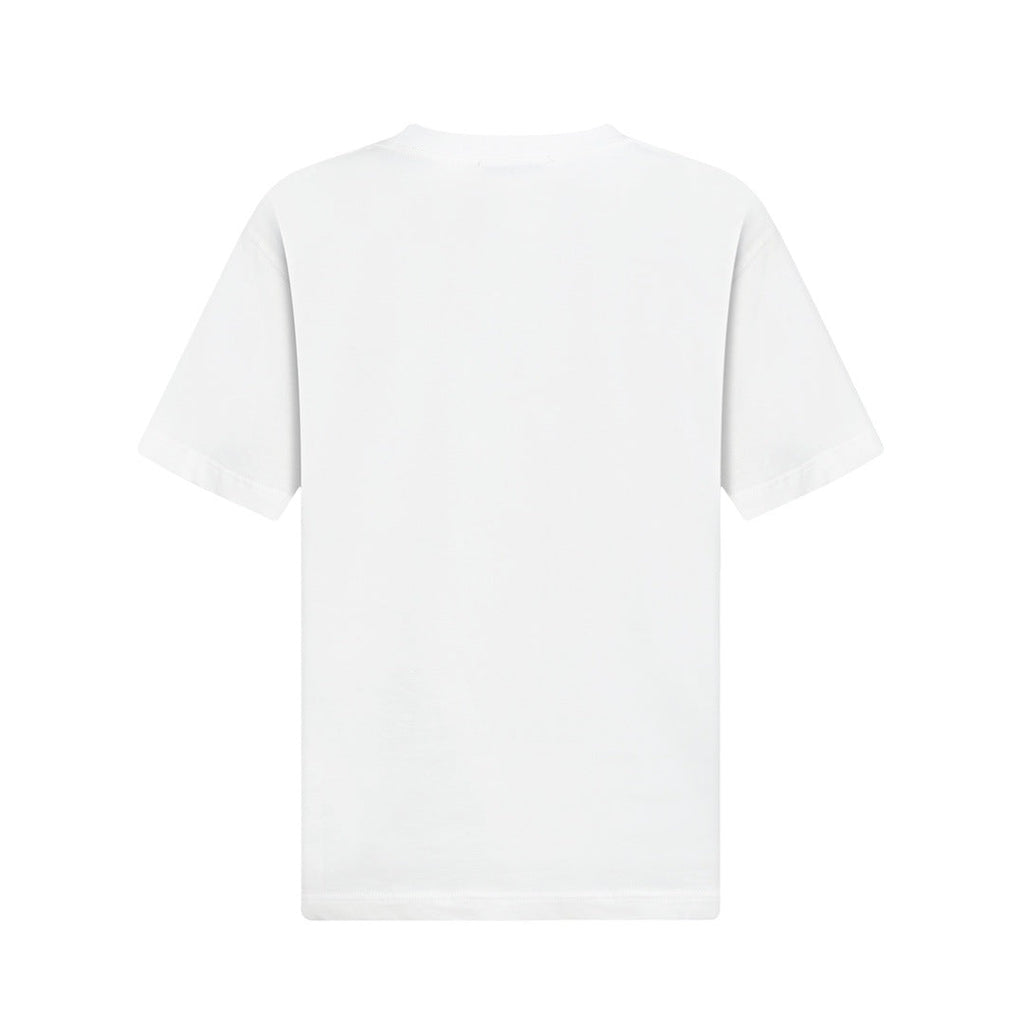Balenciaga Yellow B Graphic T-Shirt in Black & White