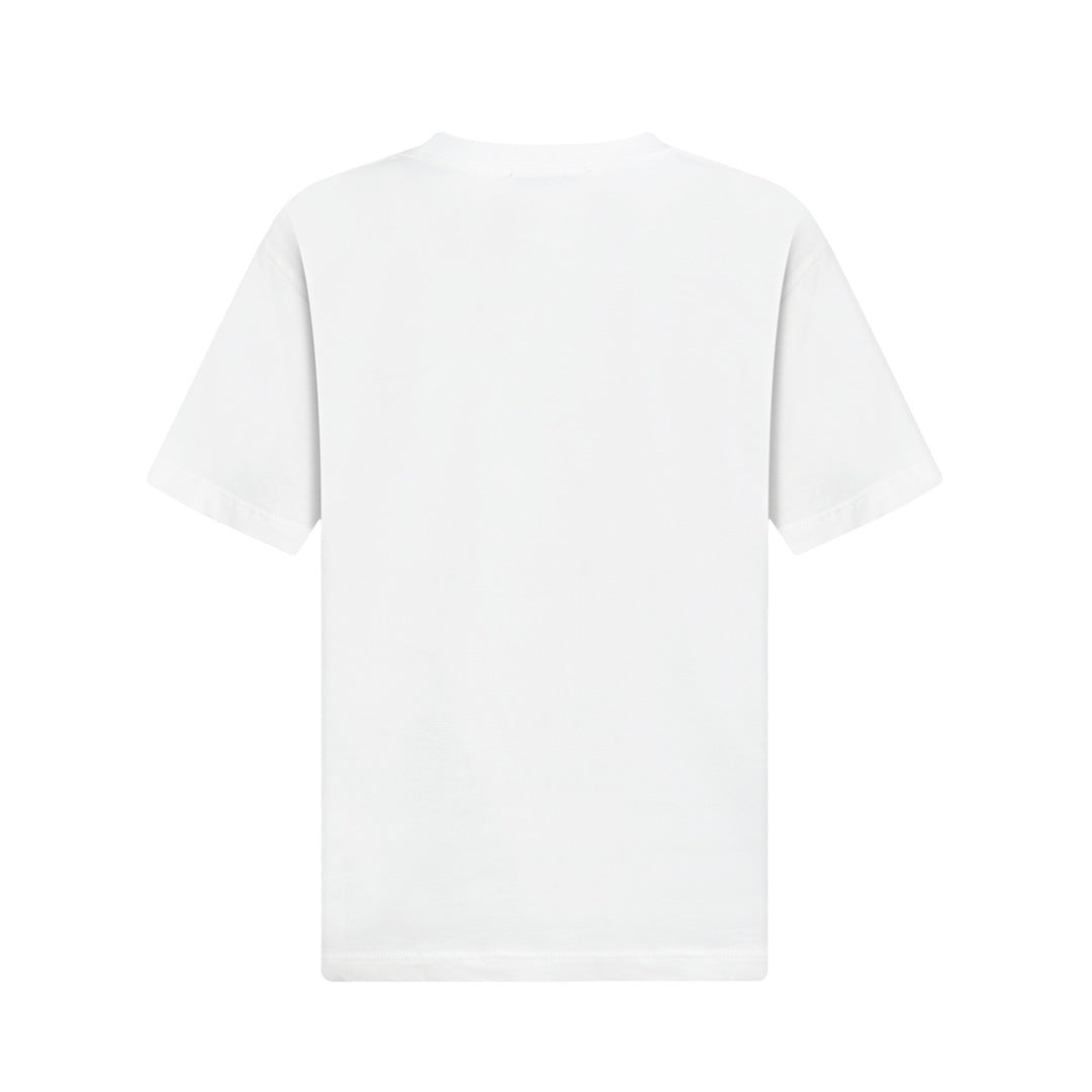 Balenciaga Yellow B Graphic T-Shirt in Black & White