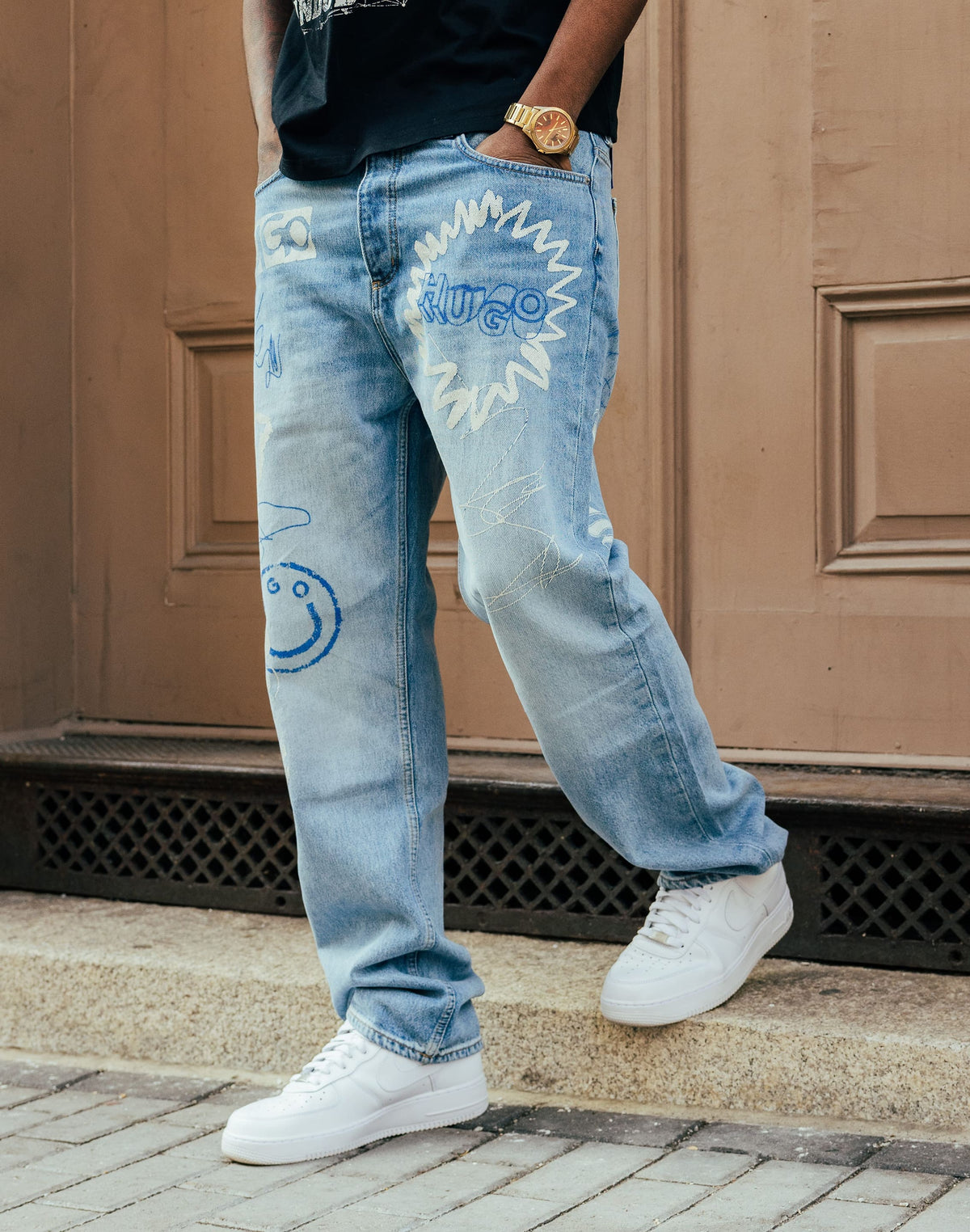 Hugo Relaxed Nate Denim Jeans