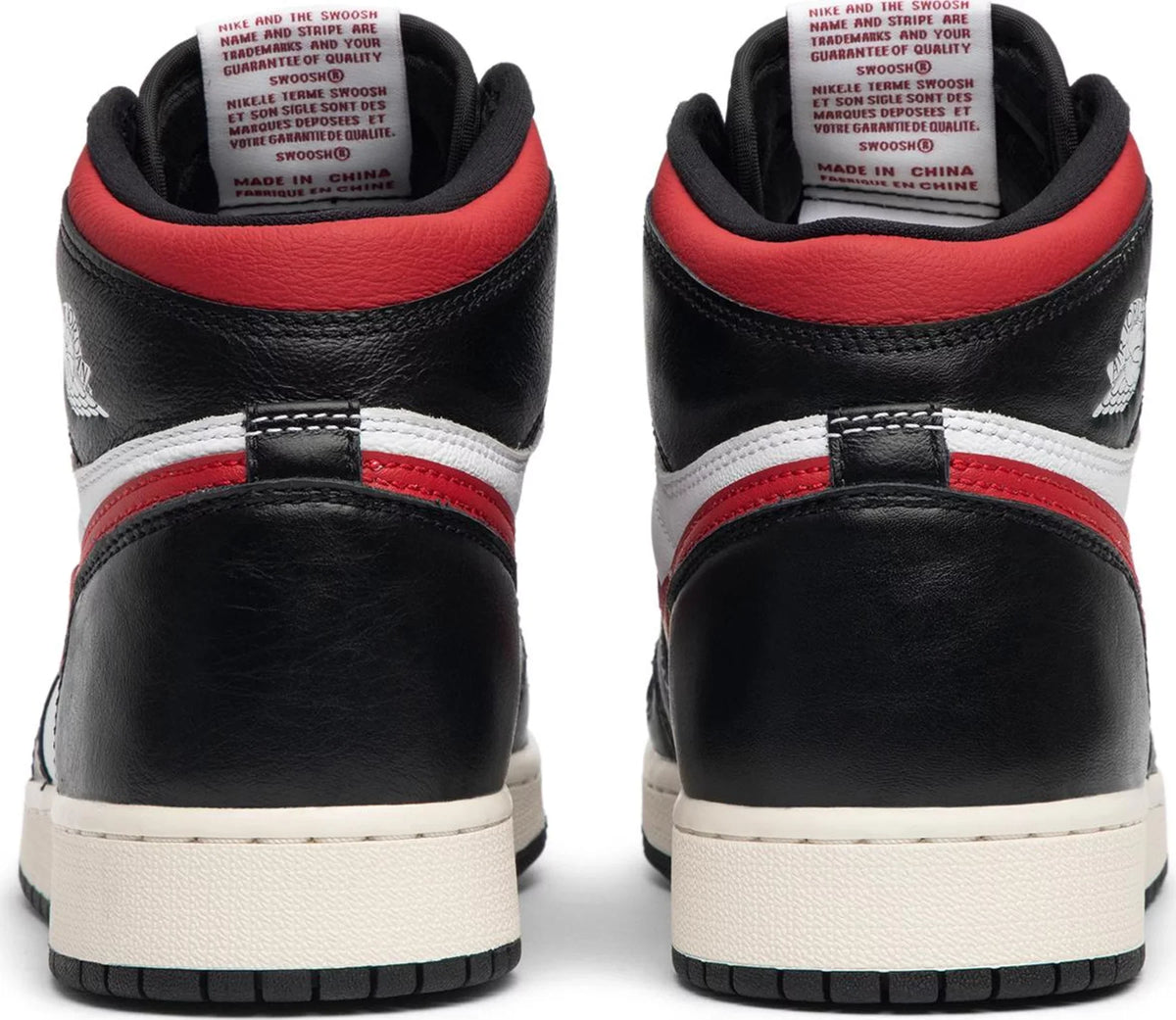 Nike Grade School Womens Air Jordan 1 Retro High OG Sneakers - 'Gym Red'