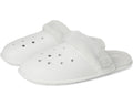 Unisex Crocs Classic Fuzz Scuff Slippers Moonlight