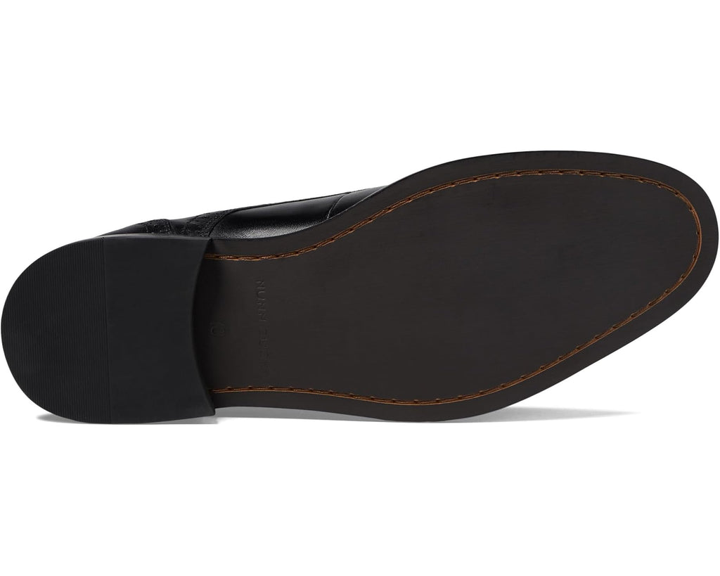 Men's Nunn Bush Norcross Cap Toe Dress Casual Oxford Black