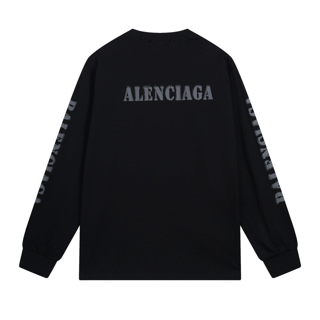 Balenciaga Couples Loose Fit Hoodie