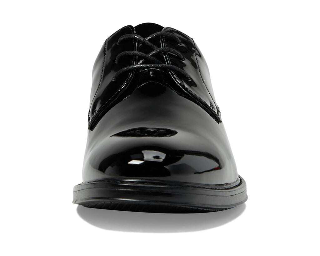 Men's Nunn Bush Centro Flex Formal Plain Toe Oxford Black Patent