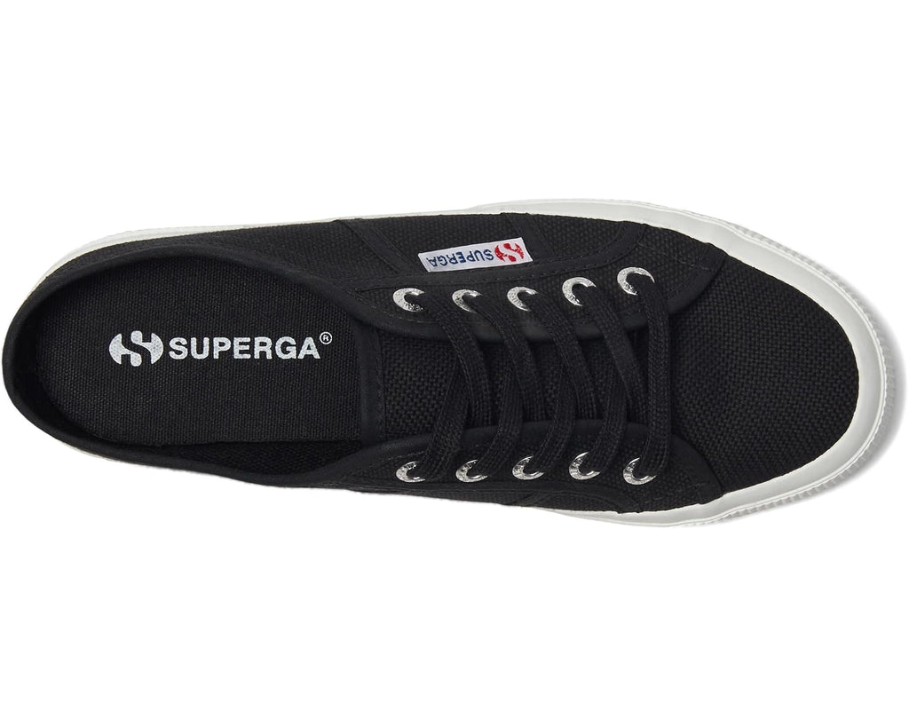 Unisex Superga 2402 Mule Black/F White