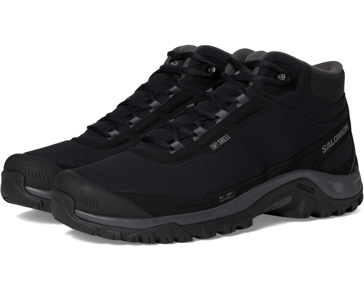 Men's Salomon Shelter Black/Asphalt/Castlerock