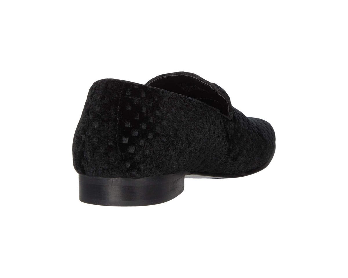 Men's Steve Madden Lifted Black Velvet