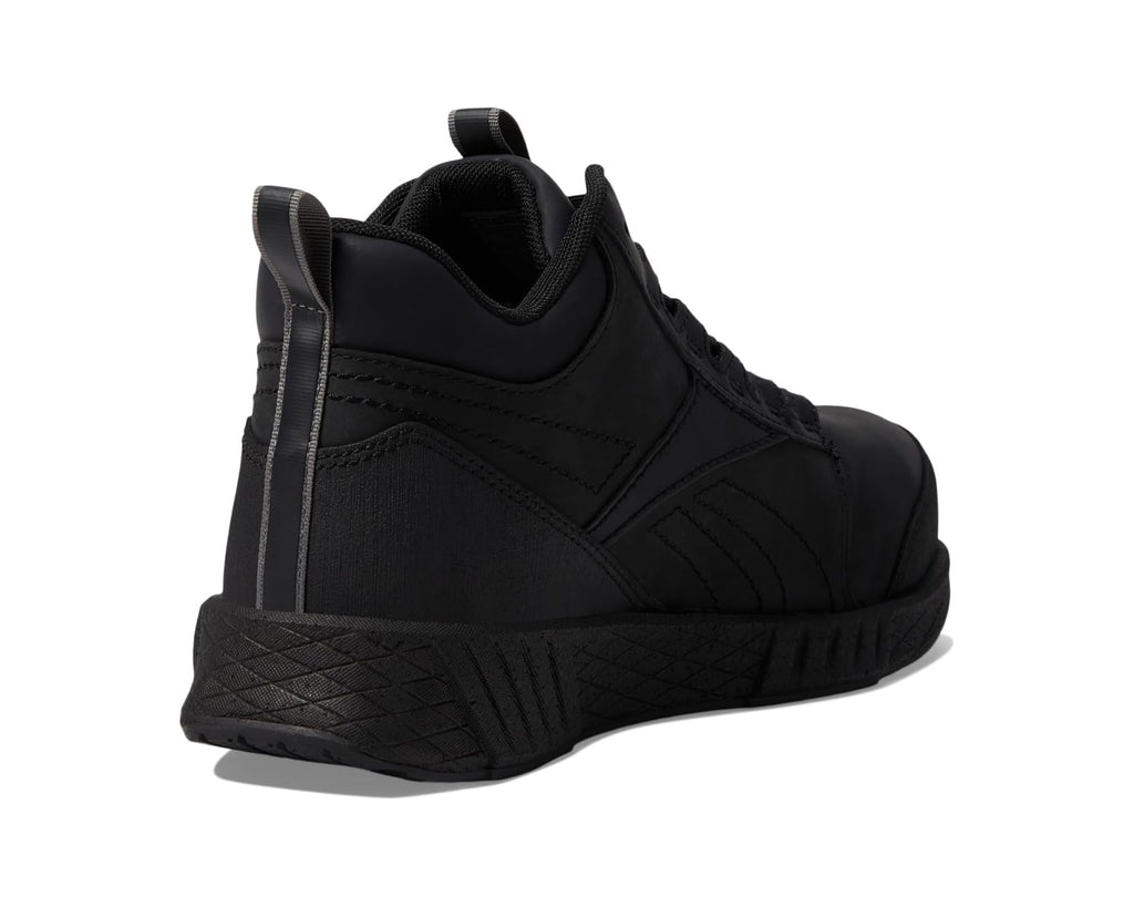 Men's Reebok Work Fusion Formidable Work Mid Cut Composite Toe EH Black/Black