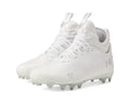 Men's Under Armour Spotlight Lux MC 2.0 Football Cleats White/White/Metallic Silver