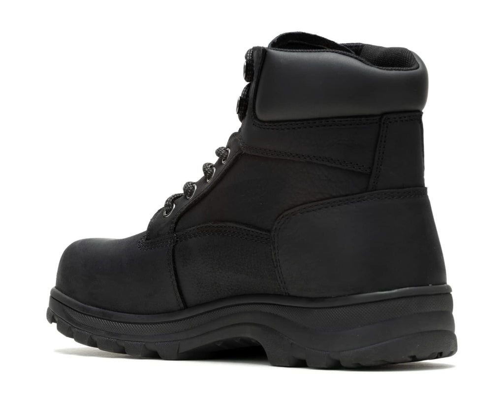 Men's Wolverine Carlsbad Waterproof 6 Steel Toe Work Boot Black