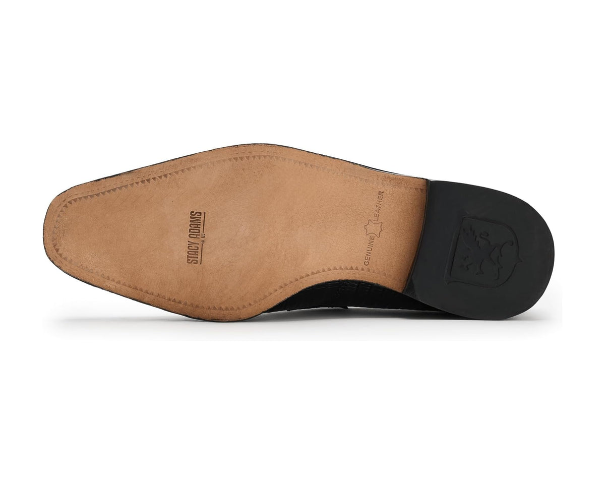 Men's Stacy Adams Ravito Slip-On Penny Loafer Black
