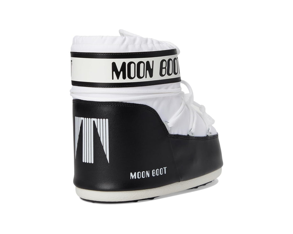 Unisex MOON BOOT Icon Low Nylon White