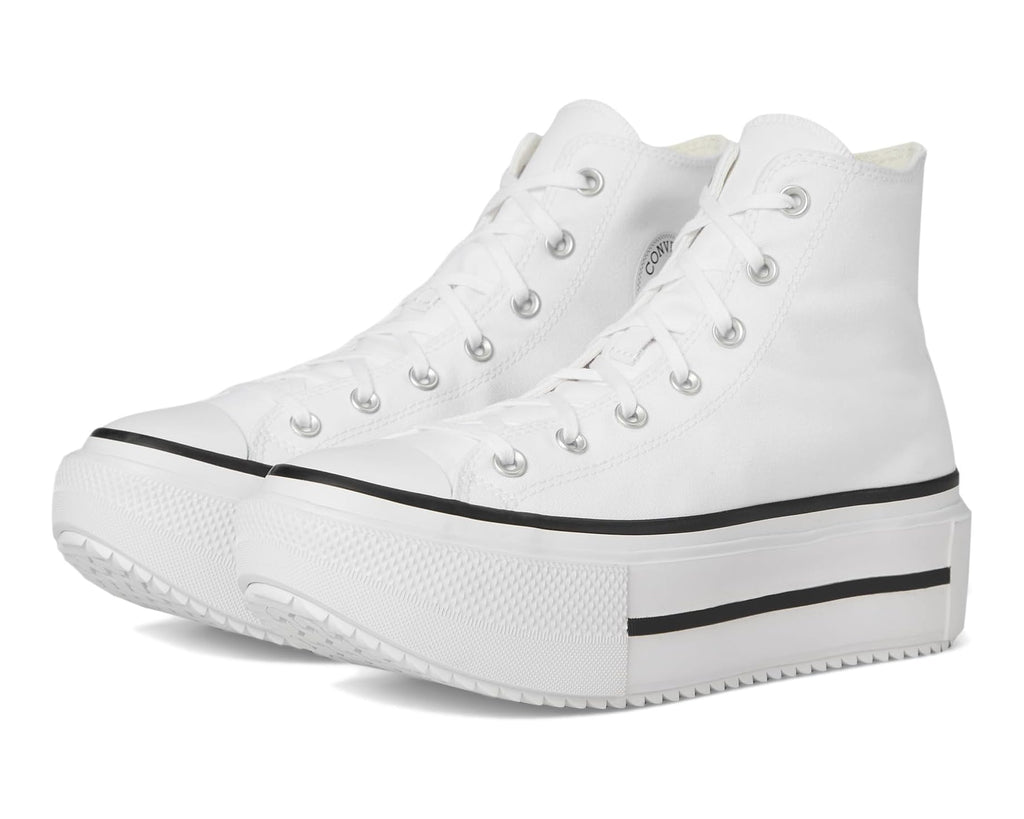 Unisex Converse Chuck Taylor All Star Lift Double Stack White/Black/White
