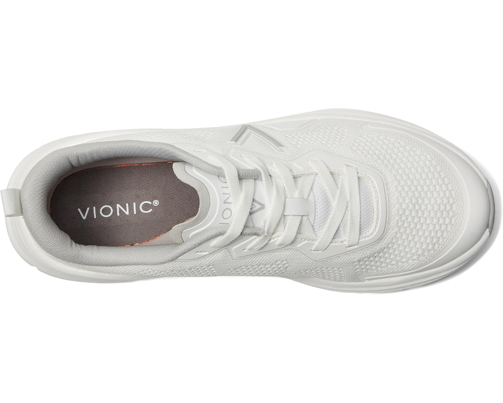 Men's VIONIC Mwalk Max White Knit