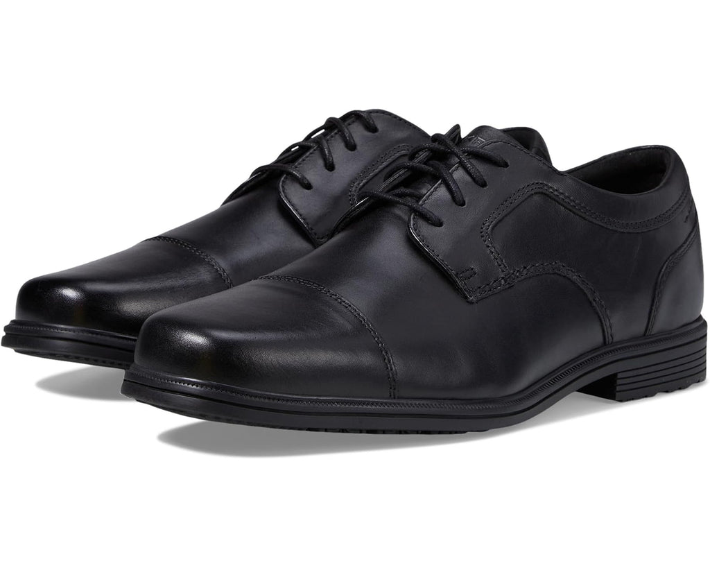 Men's Rockport Taylor Waterproof Cap Toe Black