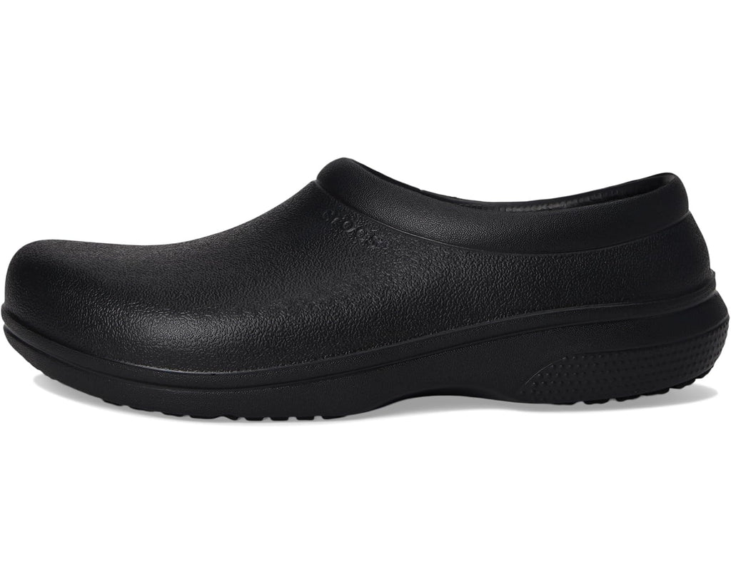 Unisex Crocs Work On The Clock Work Slip-On Black